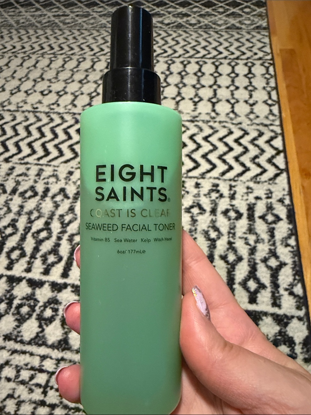 Eight Saints Coast Is Clear Seaweed Facial Toner